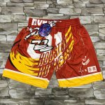 NBA Houston Rockets joint shorts Rouge